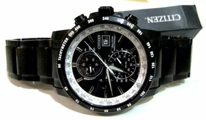 Orologio Uomo Citizen AT8175-58E Radiocontrollato World Time Tachimetro 650€ - Foto 1 di 1