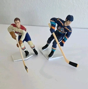 Starting Lineup NHL Figures Lot-Jean Beliveau #4 Canadiens & Kirk Muller #9 Hock - Picture 1 of 11