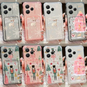 Shockproof Case For Xiaomi Redmi Note 14 13 12 11 Pro 14T 13T Christmas Cover - Picture 1 of 19