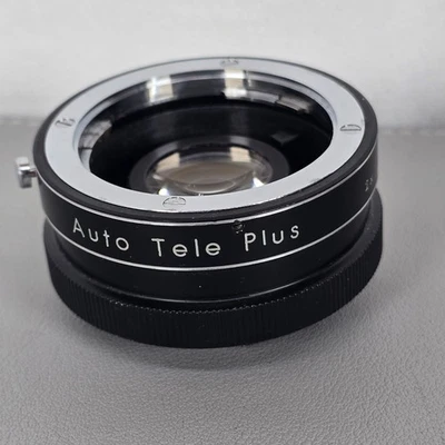 Lente de cámara convertidor Auto Tele Plus 2x hecha en Japón Montaje Minolta Mi De colección Foto 1 de 4