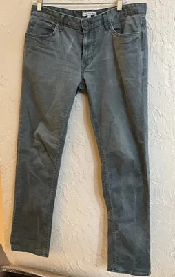 Men’s Distressed Green Denim Calvin Klein Jeans Size 32 X 32 - Image 1 of 4