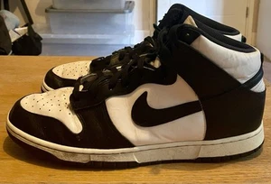 NIKE DUNK HI RETRO BLACK/WHITE ADULT SIZE UK 13 EUR 48.5 DD1399-105 - Picture 1 of 21