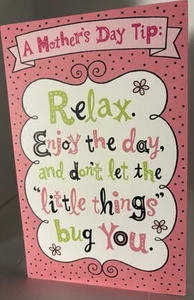 Mother's Day Funny Greeting Card (Mother's Day Tip) - Picture 1 of 5