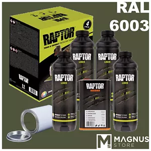 U-Pol Raptor Kit Vernice antigraffio 4L + indurente UPOL - VERDE OLIVA RAL 6003 - Bild 1 von 12