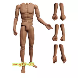 WorldBox MK100 AT020 1/6 Nude Body Man Tony hero man Action Figure Body - Picture 1 of 11