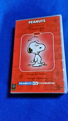 VHS : PEANUTS The Best of SNOOPY No.1 , PEANUTS  50th CELEBRATION - Bild 1 von 3