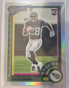 HASSAN HASKINS 2022 Panini Classics RC CHROME CARD#175 TITANS ROOKIE - Picture 1 of 2