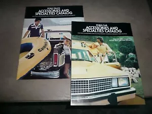 Folletos de ventas de accesorios para autos y camionetas Ford 1978 - dos por un precio - Imagen 1 de 4