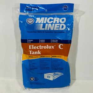 DVC Micro Lined Anti-Bacterial Vacuum Bags 12 Count Electrolex 2-ply Filter - Picture 1 of 2