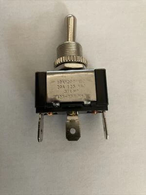 Philmore 30-315  toggle switch on-off-on 3/4 HP  20A @ 125 VAC  10A @ 250 VAC - Image 1 of 2