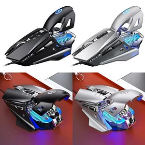 G10 Gaming Mouse Wired 7 Programmable Buttons Dynamic Lighting Adjustable DPI up - Picture 1 of 7