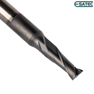 VHM Zweischneider mit Fischschwanzanschliff und Diamantbeschichtung | Ø 1 - 3mm - Bild 1 von 3