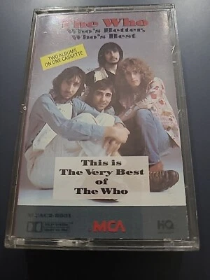 Who's Better, Who's Best by The Who Cassette Tape MCA  - Image 1 of 2