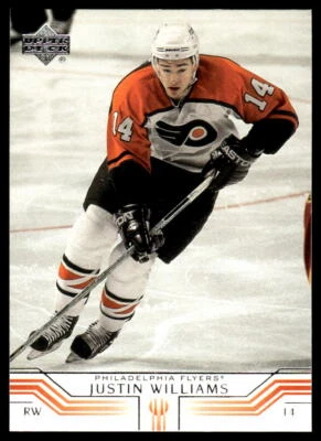 2001-02 Upper Deck #129 Justin Williams Philadelphia Flyers Hockey Card - Image 1 of 2