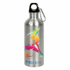 Knitz Flasche Cool Bottle - Yoga, Doppelwandig, Edelstahl, 600 ml