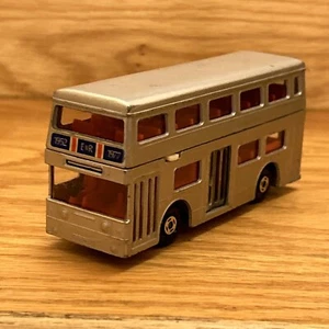 Lesney MATCHBOX SUPER KINGS K-15 The Londoner Souvenir Silver Jubilee Bus - Picture 1 of 16