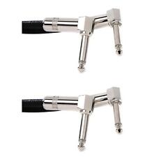 Pro Co EGLL-06 Excellines Right Angle to Right Angle Patch Cable (2-Pack) - 6