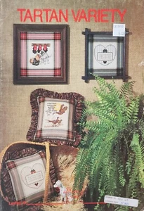 Tartan Variety Borders Cross Stitch Patterns By Stoney Creek c6 - Picture 1 of 3