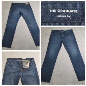 AG Jeans Men’s 36x33 Blue The Graduate Tailored Leg Denim Pants Made In USA - Picture 1 of 20
