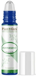 Peppermint Essential Oil Roll On 100% Pure Therapeutic Grade Mentha Piperita - Picture 1 of 3