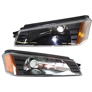 New Signal Lamp LH & RH Fits 2002-06 Chevrolet Avalanche 2500 15077336 15077337 - Picture 1 of 5