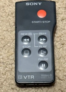 Original SONY RMT-705 Video 8 Hi8 Remote Control for CCD-SC7E Handycam Camcorder - Picture 1 of 2