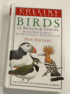 Collins Field Guide - Birds of Britain and Europe By Roger Tory Hard Cover