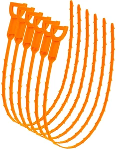 6 Pack 25 Inch Drain Hair Cleaner Tool, Drain Clog Remover Tool, Hair Catcher - Picture 1 of 12
