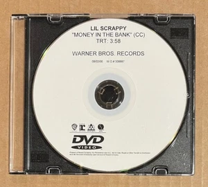 Lil Scrappy - Money in the Bank RARE promo DVDr single '06 - Imagen 1 de 1