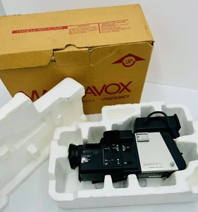 Magnavox Newvicon VR8276BK01 nero/argento 6x messa a fuoco automatica videocamera a colori NOS - Foto 1 di 7