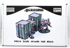 4Ground MSS-JES-102 Arcade Hab Block (Micro Scale) Building 6mm-8mm Terrain Kit