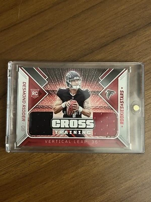 Desmond Ridder 2022 Panini Rookies & Stars Cross Training Patch #/249 FALCONS - Image 1 of 3