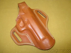 Galco Fletch Brown Leather Right Hand FL-202 Beretta 92FS Pistol Holster - Picture 1 of 5