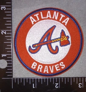 ATLANTA BRAVES BASEBALL IRON ON PATCH - Picture 1 of 3