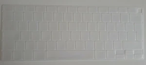 Cubierta de teclado ultrafina del Reino Unido UE transparente - ecológica para MacBook Air 13 A2337 (M1) 2020 - Imagen 1 de 11