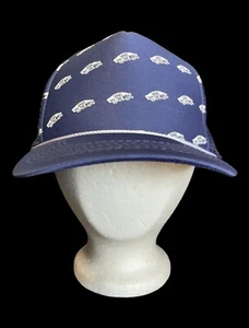 Vans by Otto Trucker Hat Collection Blue Logo Snapback New Snapback - Picture 1 of 16