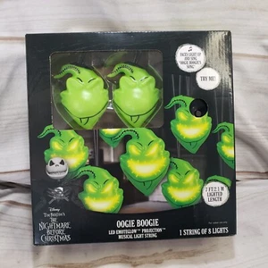 Gemmy Oogie Boogie LED Emoteglow Musical Lights Nightmare Before Christmas 8 - Picture 1 of 12