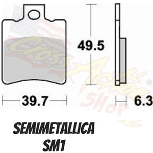 BREMSBELÄGE BREMSKLÖTZE SM1 BRAKE PADS YAMAHA NEO'S 50 1999 VORNE FRONT - Bild 1 von 1