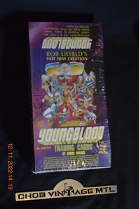 1992 COMIC IMAGES Youngblood Trading Cards Box - Factory sealed -Rob Liefeld - Picture 1 of 6