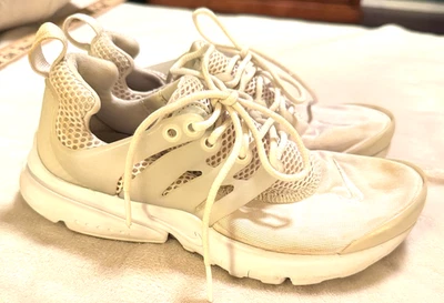 Nike Air Presto Low Crema Niños Tenis 3Y Zapatos Atléticos Niños Niñas 844766-100 Foto 1 de 4