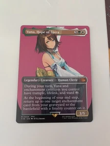 Yuna, Hope of Spira 0404 - Borderless - Non-Foil - Final Fantasy FIN - MTG - Picture 1 of 2