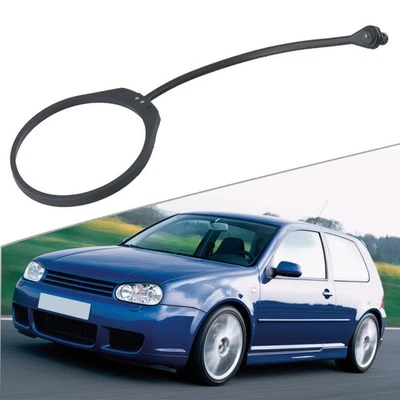 Car Fuel Tank Inner Cap Cord Rope Cable Strap Tether Black Rubber N10528301A - Image 1 of 4