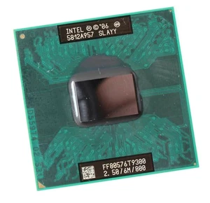 Intel Core 2 Duo Mobile T9300 2.5 GHz 2-Core 6M 800MHz Socket P CPU Processor - Picture 1 of 2