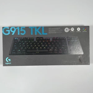 Logitech G915 TKL Tenkeyless LIGHTSPEED Wireless RGB Mechanical Gaming Keyboard - Picture 1 of 7