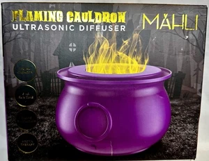 Mahli Flaming Cauldron Ultrasonic Diffuser 2024 Halloween - NEW IN SEALED BOX - Picture 1 of 6