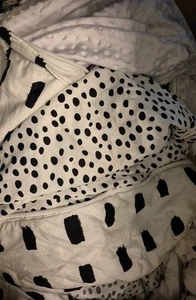 Beddys Polka Dots Out TWIN With Minky Zippered Bed EUC - Picture 1 of 12