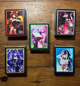 vCard Rising Stars Card Sleeves: Sinder Shylily Silvervale Nanoless CottontailVA - Picture 1 of 7