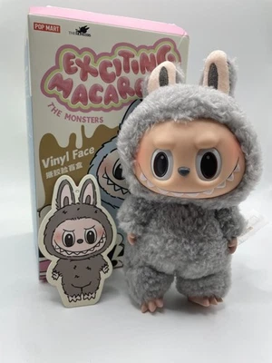 POP MART Popmart Labubu The Monster Exciting Macaron Sesame Bean | NEU | 100% Original