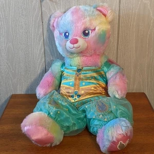 Build A Bear Pastel Bear Jasmin Aladdin Costume Clothing Included - Picture 1 of 6