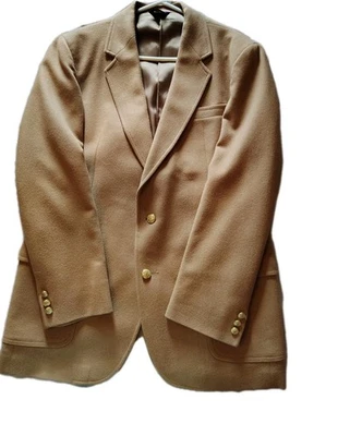 Vintage Pendleton Wool Sports Coat Blazer Brown Jacket Mens Sz 42 Long ornate... Foto 1 de 4